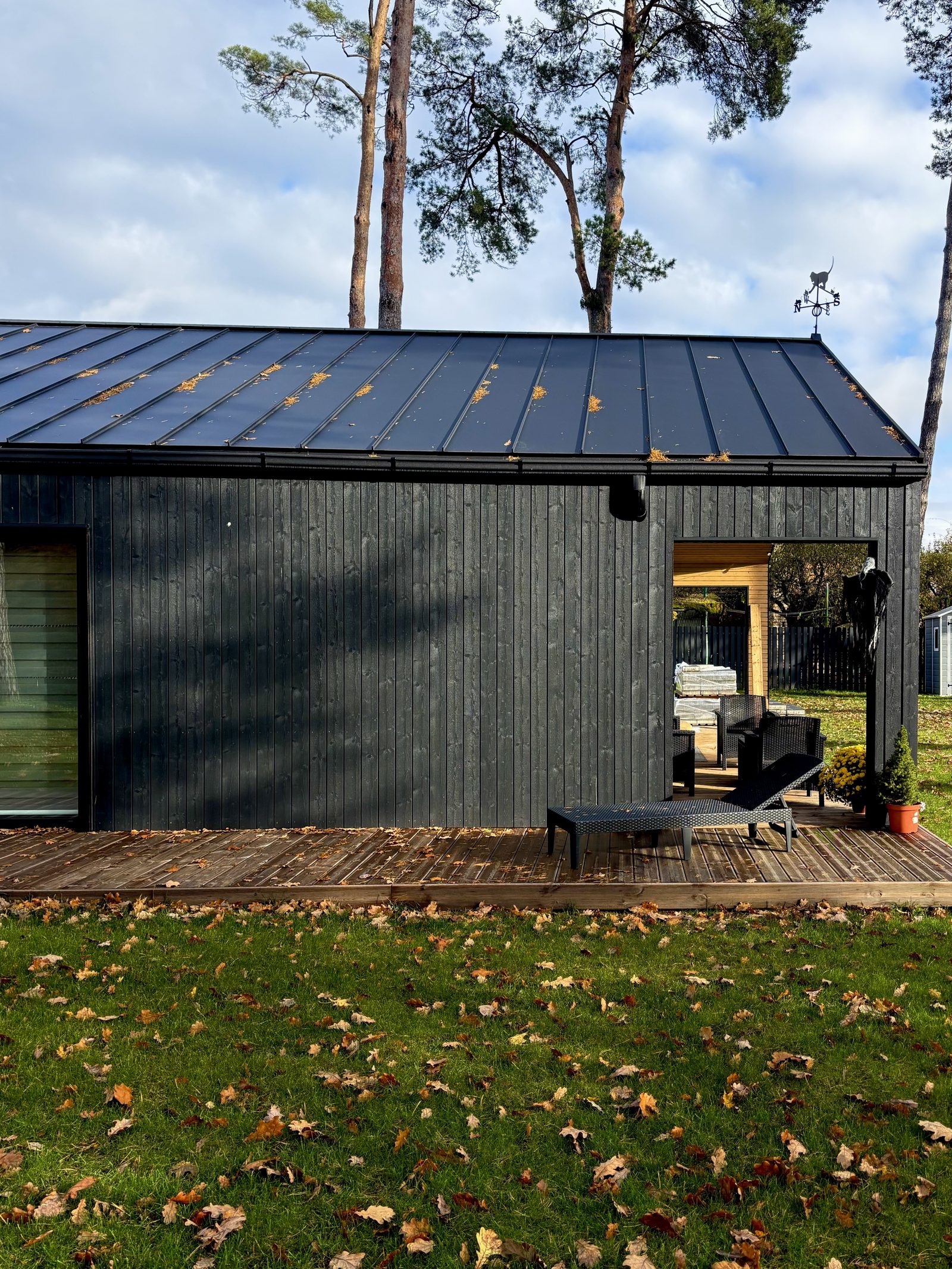 Metal roof