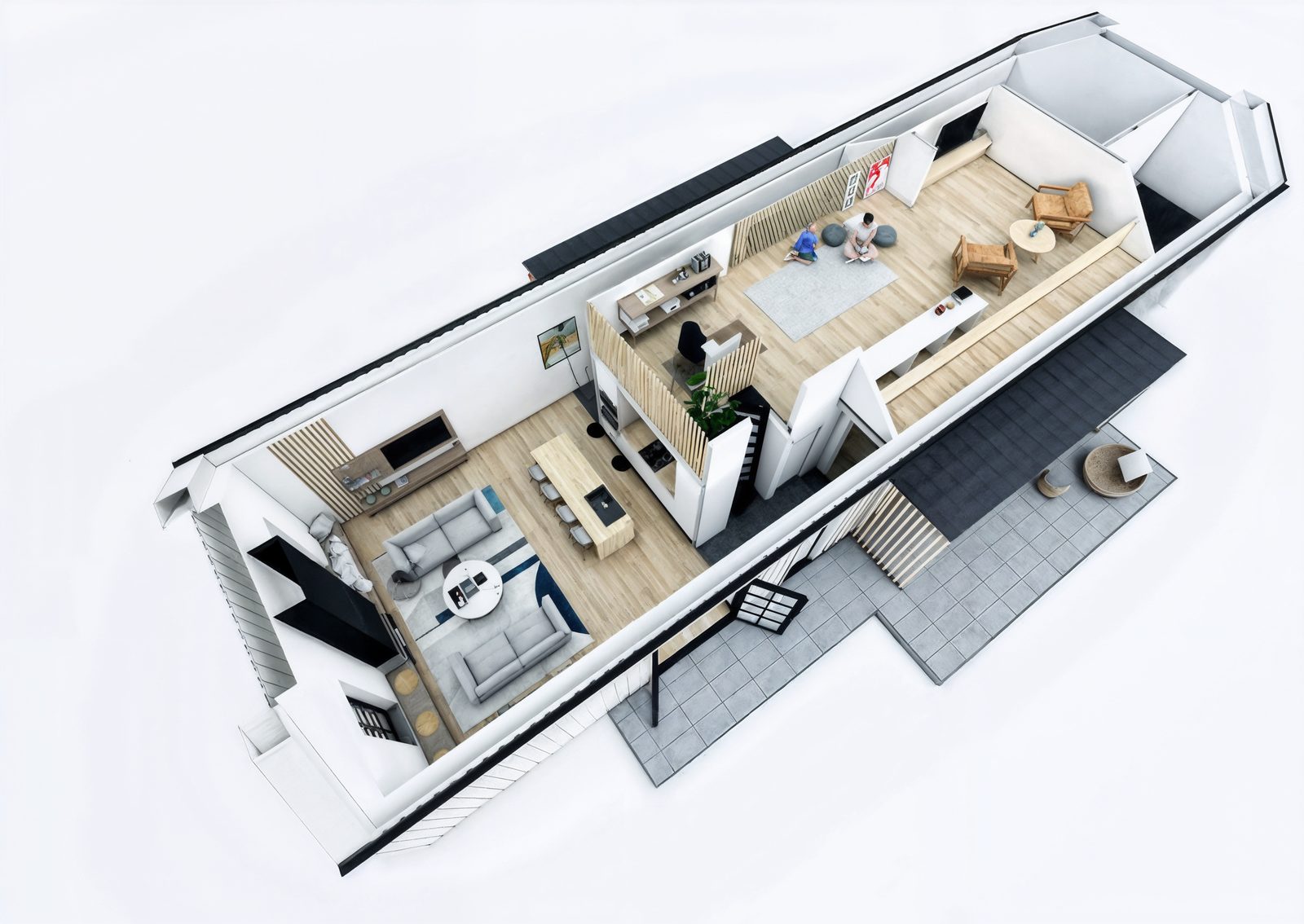 Loft 3D view