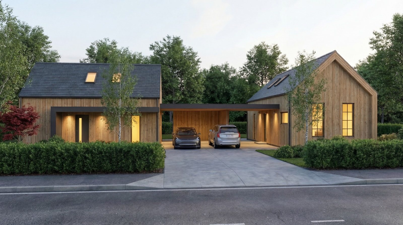 Aura 70 — Aura 70 Urban — twin-house configuration