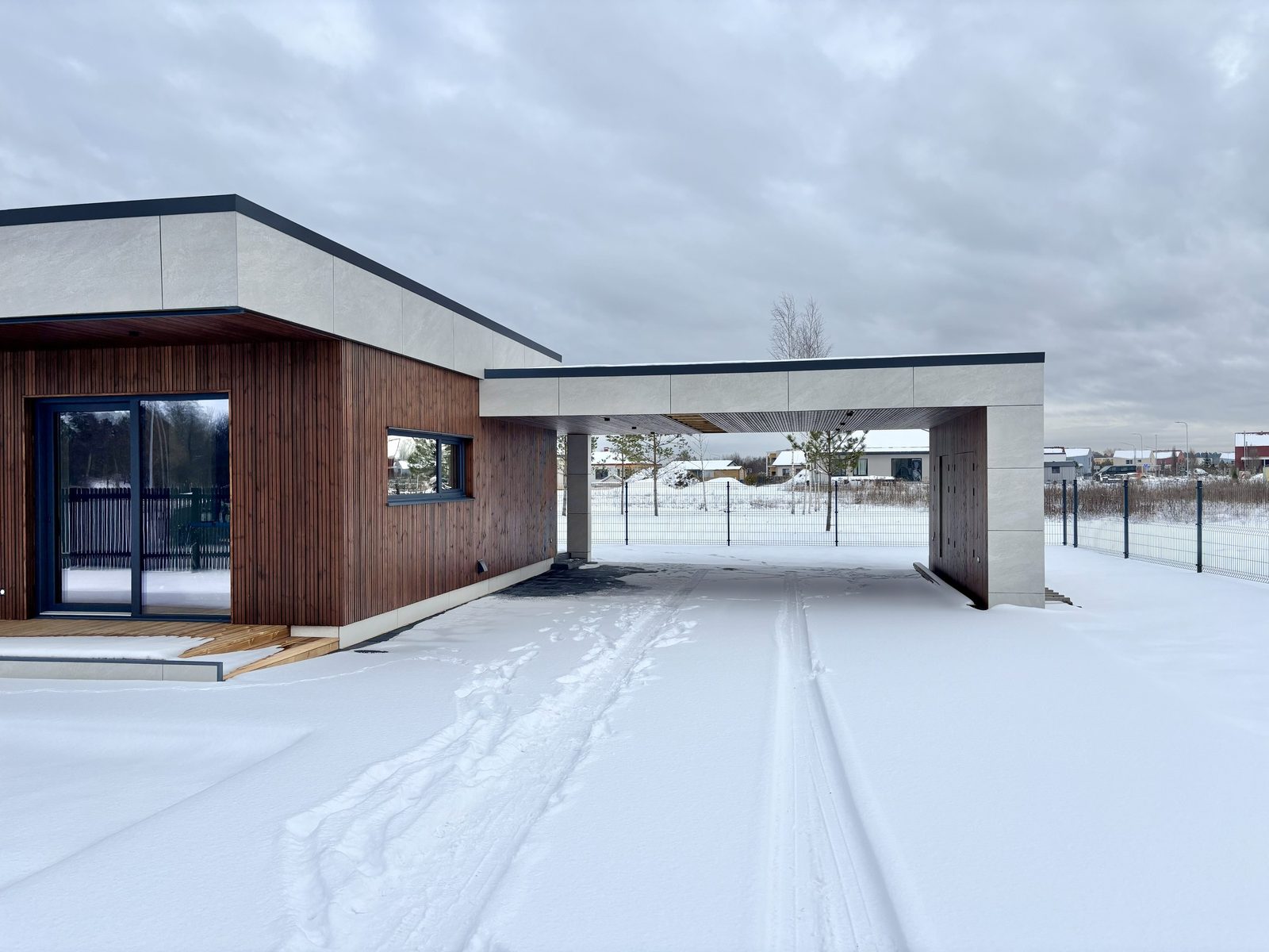In winter